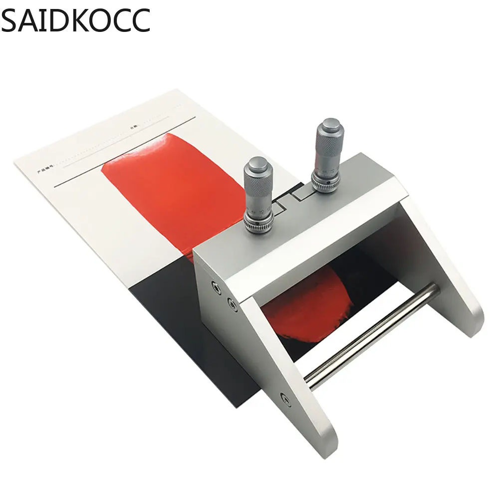 SAIDKOCC II Film Preparator Adjustable Wet Film Applicator Scraping Device Paint Precision Coating Machine Laboratory Research