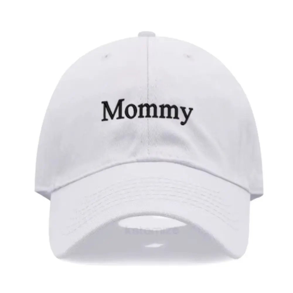 Fashion Letter Embroidered Daddy & Mommy Baseball Cap Cotton Adjustable Parent Matching Baseball Cap Dad Hats For Man Women