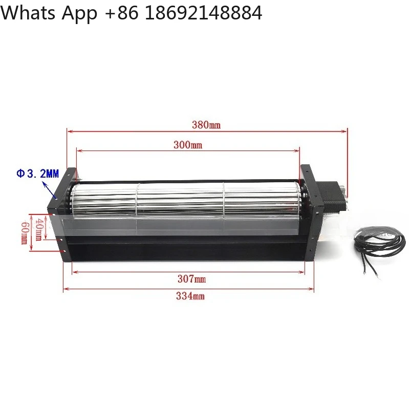 Vertical insulation cabinet 230V cross flow fan cross flow motor 61014403 YKD-06030 spot