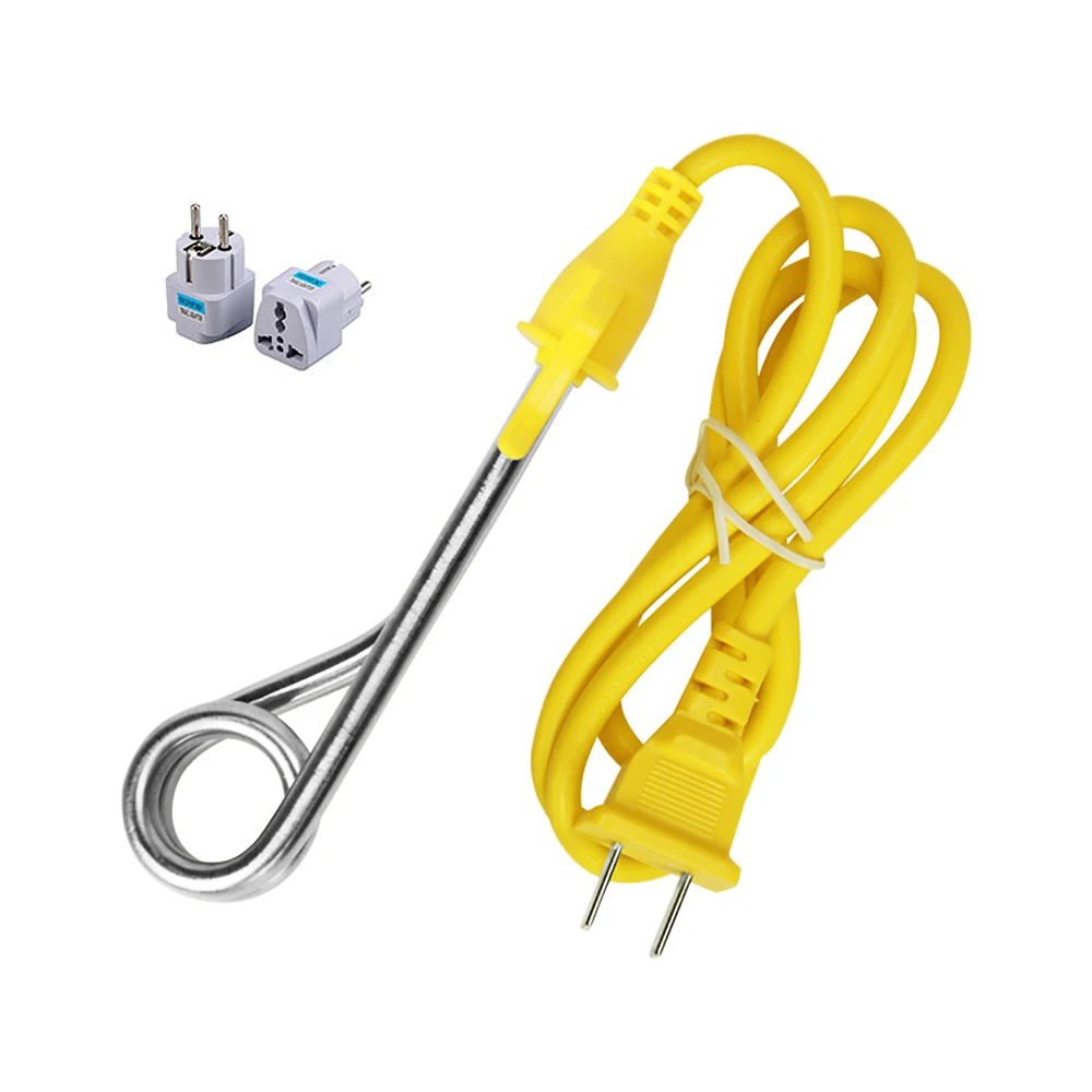 Mini 220V 600W Scaldabagno Elettrico Istantaneo Acqua Calda Latte Caffè Viaggio Hotel Riscaldatori Portatili In Acciaio Inox Spina di UE