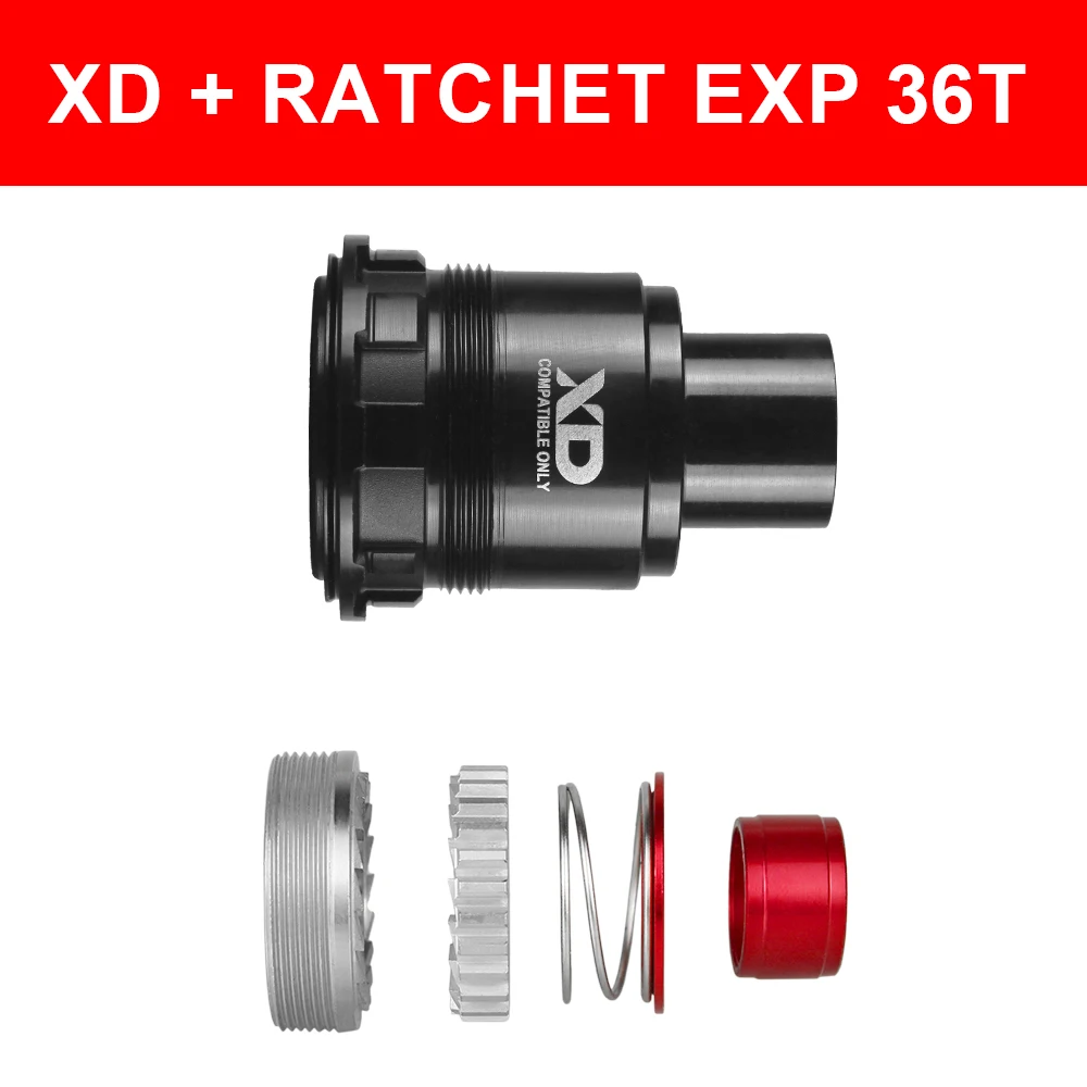 Micro Spline Freehub Driver Body Ratchet Exp System 18T 36T 54T HG MS XD XDR 11 12 Speed Freehub 180 240 350 Bicycle Wheel Parts image 3