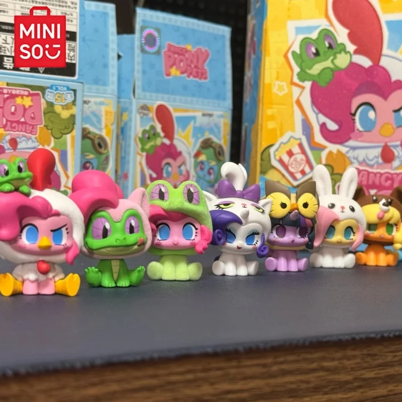 

Высококачественная оригинальная мини-кукла My Little Pony Click, замечательный парк животных, скрытая глухая коробка, игрушка, подвеска, детский праздничный подарок