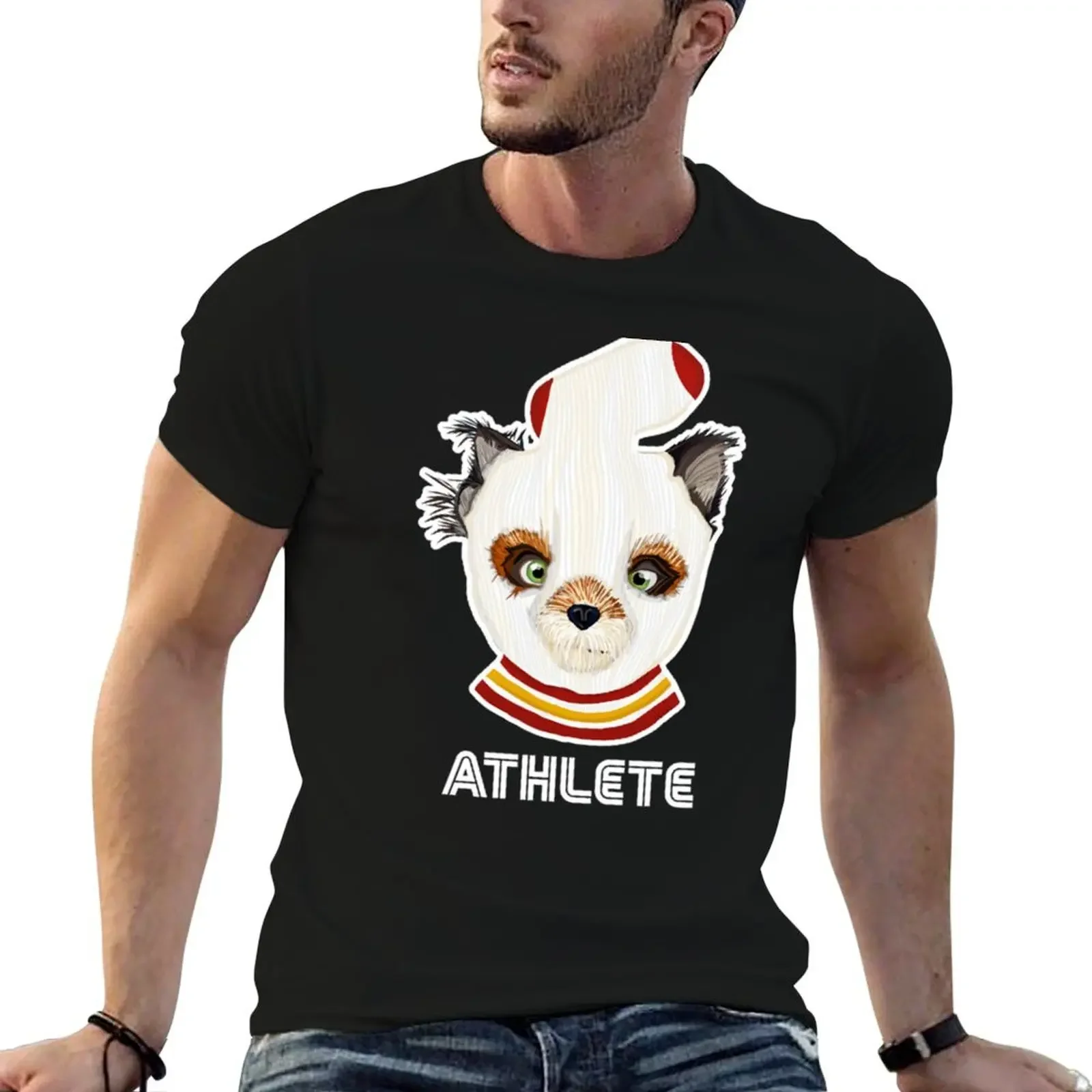 

Fantastic Mr Fox - Ash - Athlete T-Shirt plus sizes customs design your own aesthetic clothes T-shirt men