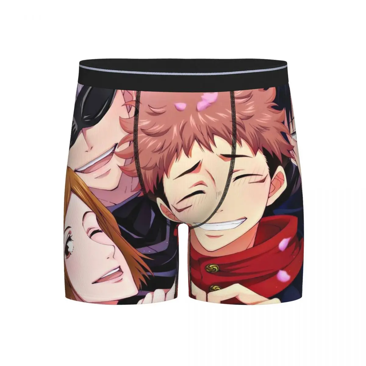 

Long Boxer Underpants Shorts Megumi Besto Friendo Jujutsu Kaisen Sukuna Anime Panties Men's Ventilate Underwear for Homme Man
