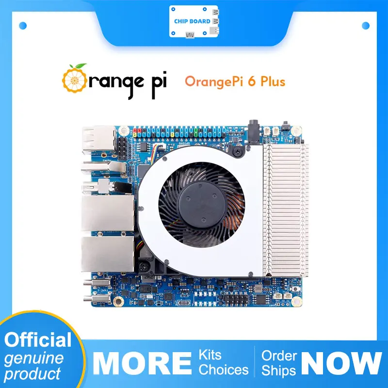 Orange Pi 6 Plus: 16GB/32GB DDR5, 45 TOPS NPU, Runs Linux/Android/Windows/ROS2