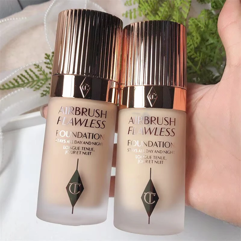 Charlotte Tilbury Concealer Foundation Contour Liquid Smooth verbessert die Gesichtskonturen, pralleres Make-up, langanhaltendes Make-up mit Box