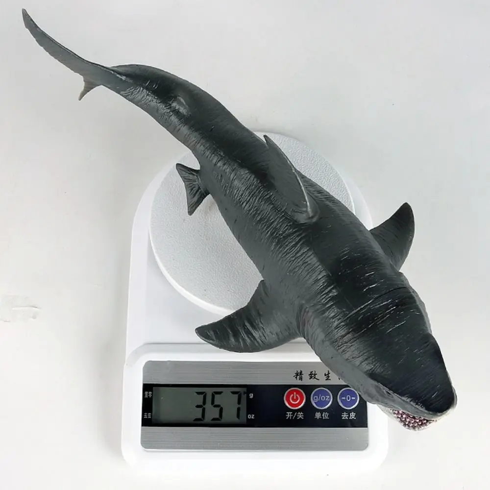 Simulation Megalodon Action Figure Movable Jaw Sea World Ocean Animals Model Marine Life Realistic Big Shark Figure Kids Toy
