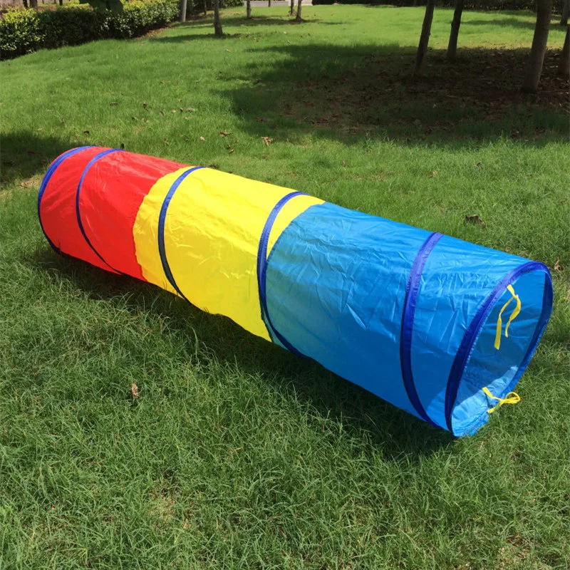 Tentes tunnel portables pour enfants, tube pliant, jeu d'intérieur pour enfants, jouets de tente, jeu d'extérieur, 3 documents, 1 pièce