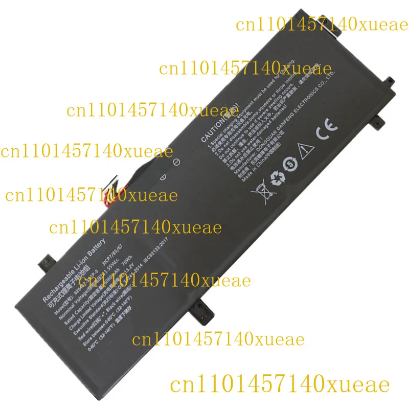 628467 -3S1P-3 628467 -3S1P-1. 488467 -3S1P batería del ordenador portátil 11,55 V 70Wh 6060mAh para el cuaderno Chuwi CoreBook X Pro CWI530 CWI536