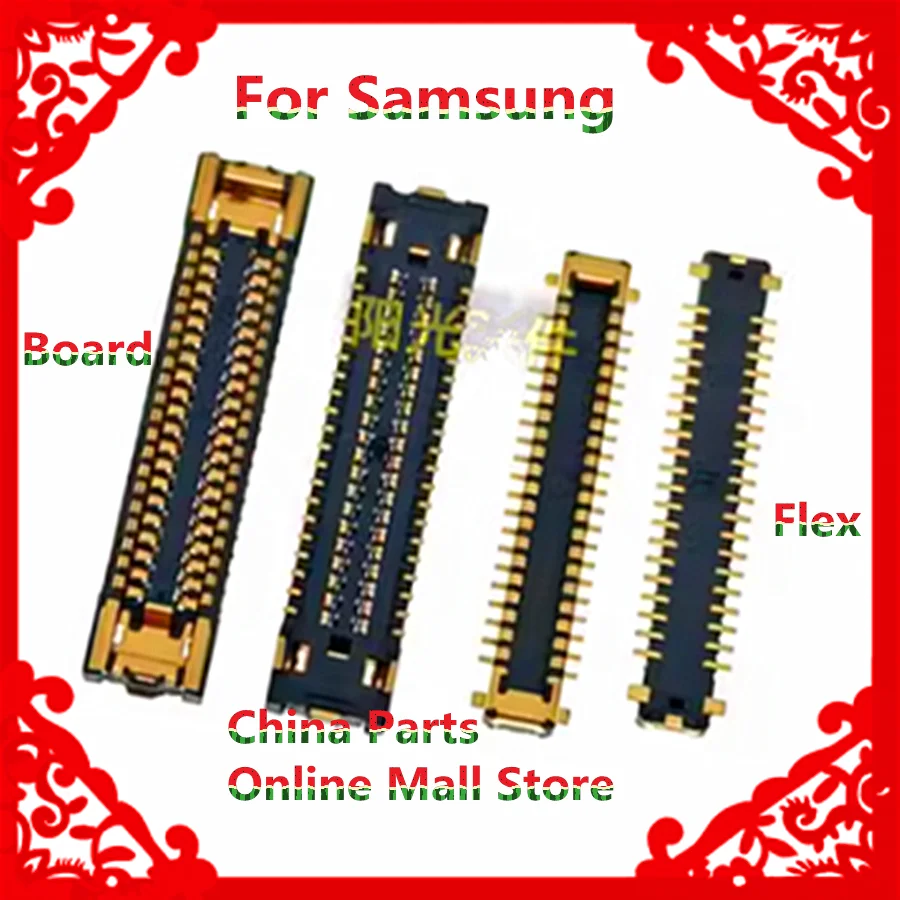 

Для Samsung a30 a50 a60 a70 A12 A32 A52 A55 A72 A92S плата Flex 40-контактный встроенный кабель материнской платы с торцевой вилкой дисплея