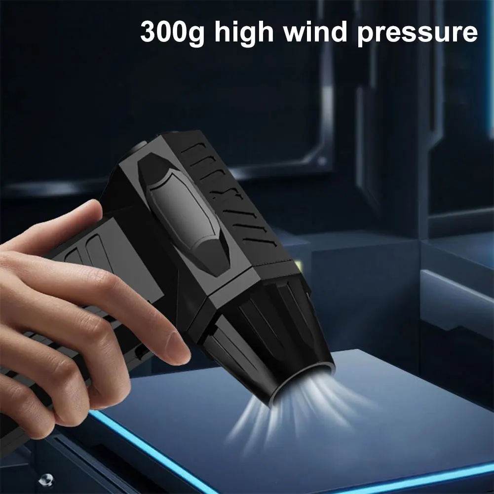 10000mAh Vacuum Dust Cleaner Rechargeable Fan Air Duster Brushless Motor Handheld Dust Blower for Car House Computer Keyboard