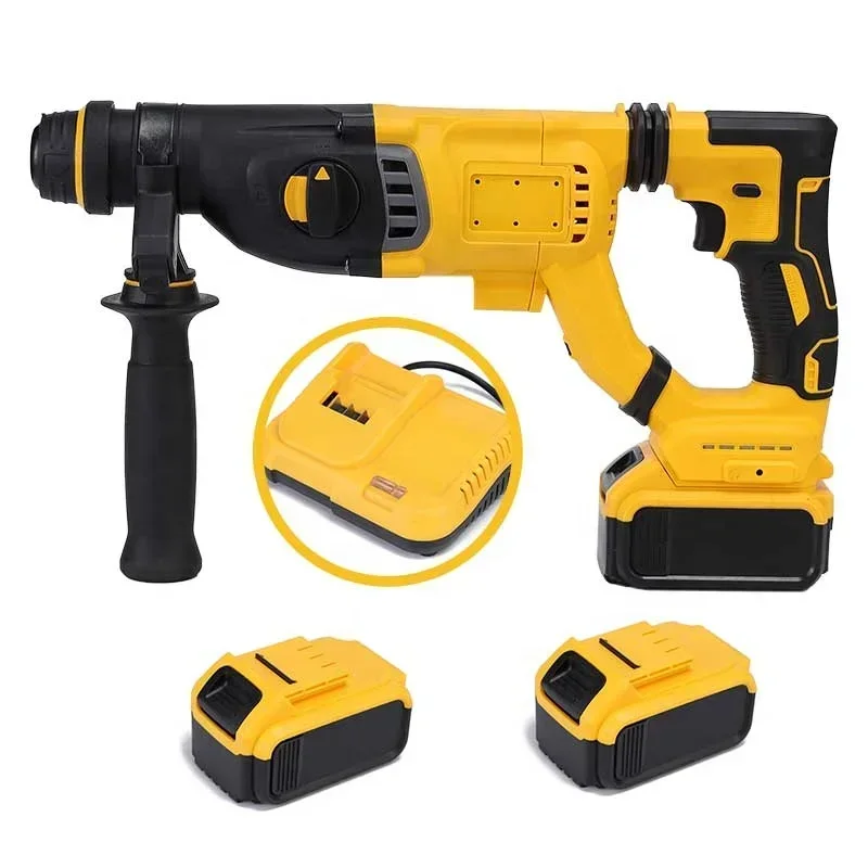 21V Li-ion Battery Operated Rotary Electric Hammers Cordless Drill Cordless Impact Drill With Hammer