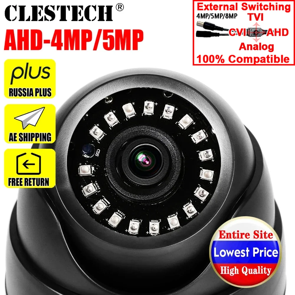 

Nano CCTV AHD Camera 5MP 4MP 3MP 1080P SONY-IMX326 ALL FULL Digital HD AHDH 5.0MP Indoor infrared ir Security color Dome Video