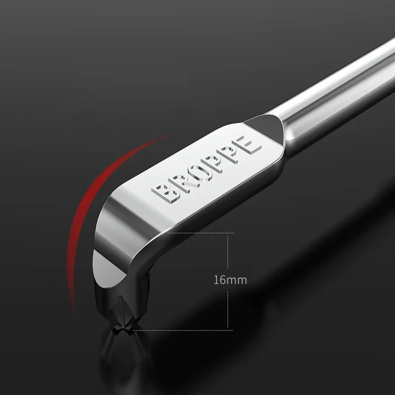 Lengthened Screwdriver Bit Phillips Slotted Hex Torx 90-Degree Right Angle Elbow Magnetic Z/L Shape Bit Driver S2 175/160mm