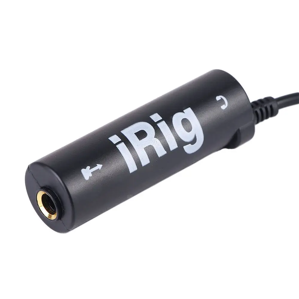 Mobile Effects Rig Adapter กีตาร์ Line Effects เปลี่ยนอินเทอร์เฟซเสียง I-Rig Converter ตัวแปลงอินเทอร์เฟซกีตาร์
