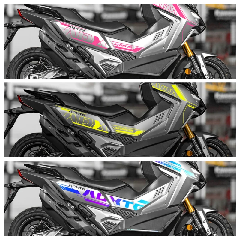 Adesivi per Moto SYM ADX TG 400 2025 - Adesivi Decorativi Personalizzati che Cambiano Colore