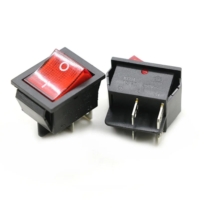 Hot Sale Rocker Switch Three-Phase Inverter Welding Accessories Jd03-a1 25a 250vac 4pins