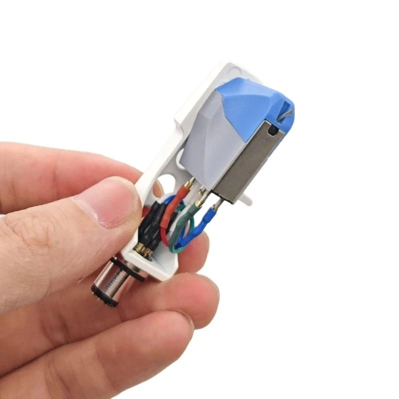 음질 향상 및 배경 소음 왜곡 감소를 위한 교체용 AT-VM95E/H 턴테이블 헤드쉘/카트리지