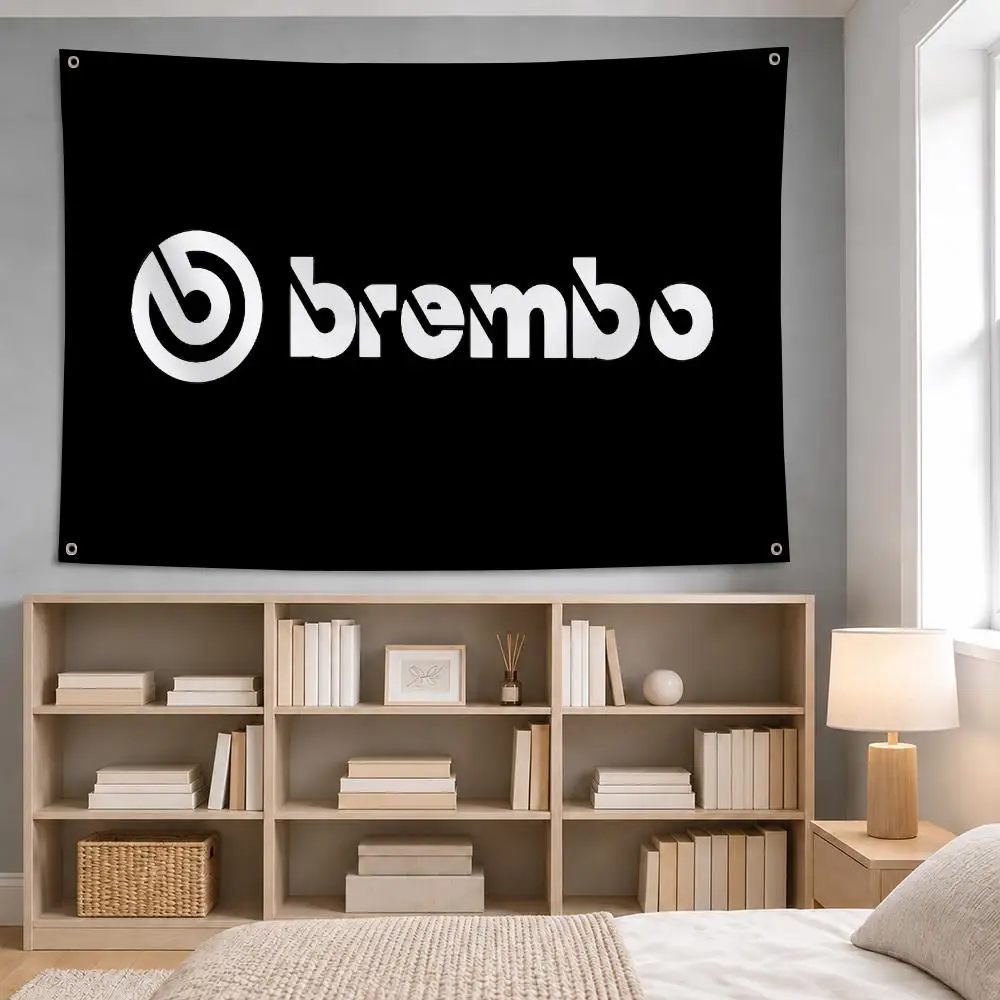 Brand Brembo Flags wall flag fabric hanging flag room decor apartment living room photo corner