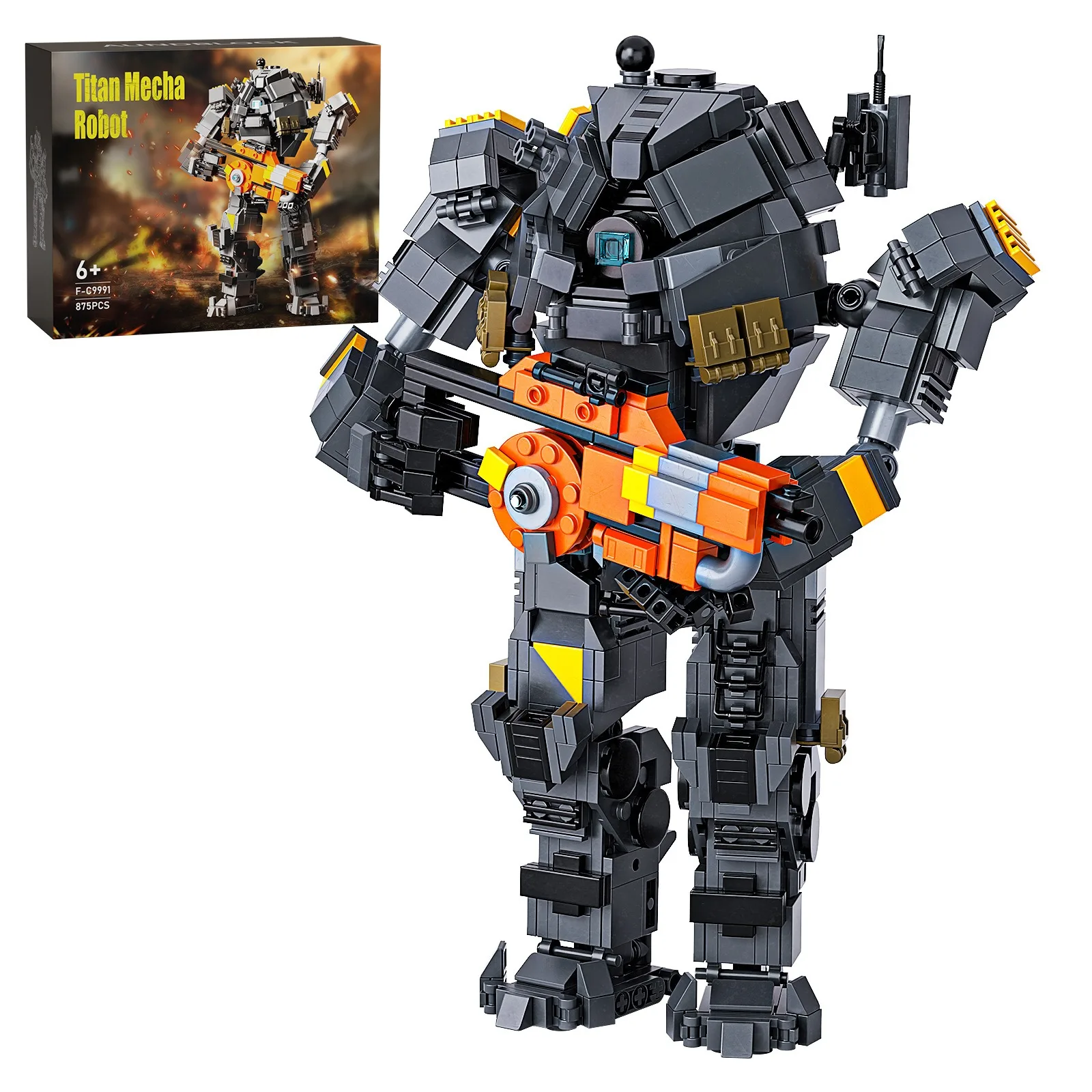 New in Titanfalls 2 Ion-class Titan Reaper Titan BT-7274 Building Block Model Robot Northstar Figure Brick Kid Birthday Toy