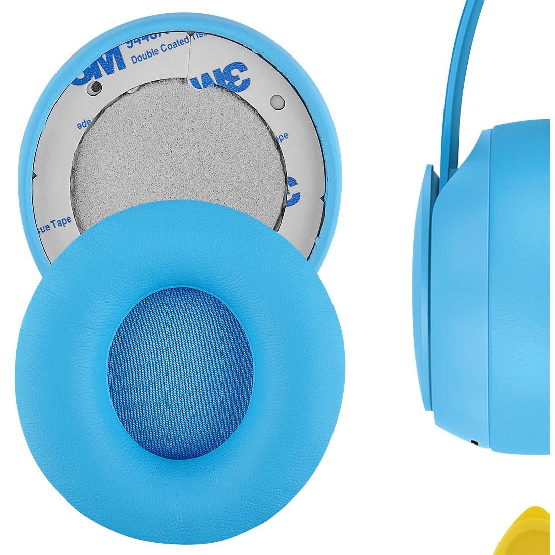 Сменные амбушюры Geekria QuickFit для наушников Beats Solo Pro (A1881), амбушюры для наушников, амбушюры для гарнитуры