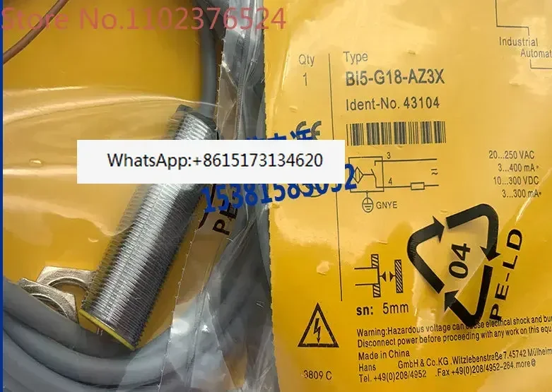 

BI5-G18-AP6X BI5-G18-AN6X датчик приближения