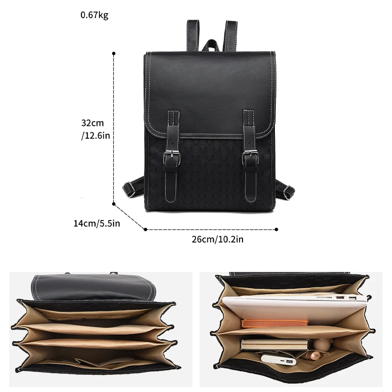 حقيبة ظهر عصرية ومتينة |   حقيبة عمل للسفر ذات سعة كبيرة، وحقيبة يد ترفيهية يومية