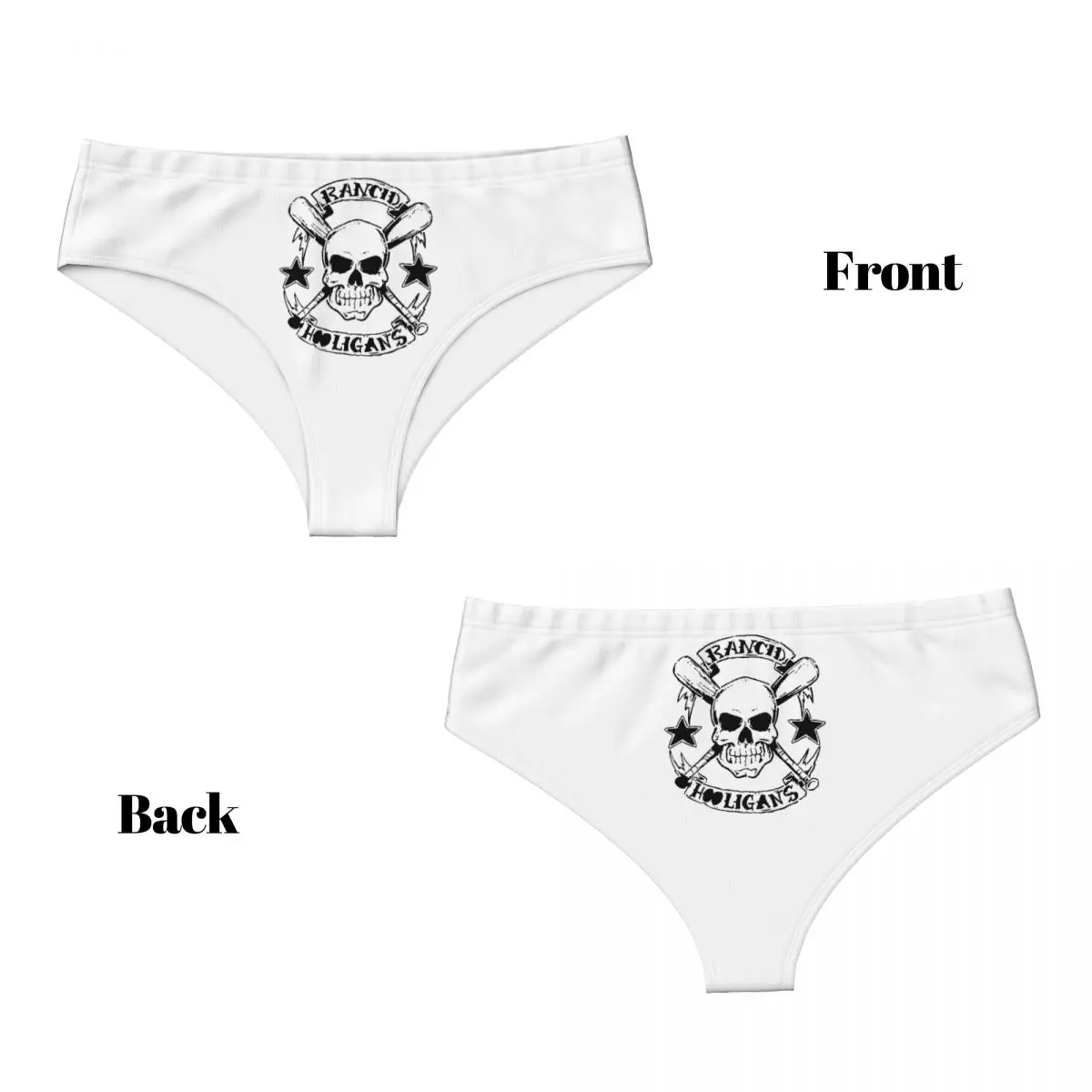 Custom Rancid Punk Rock Band Slipje Slips Dames Comfort Slips Ondergoed Ademende Vrouwelijke Onderbroeken
