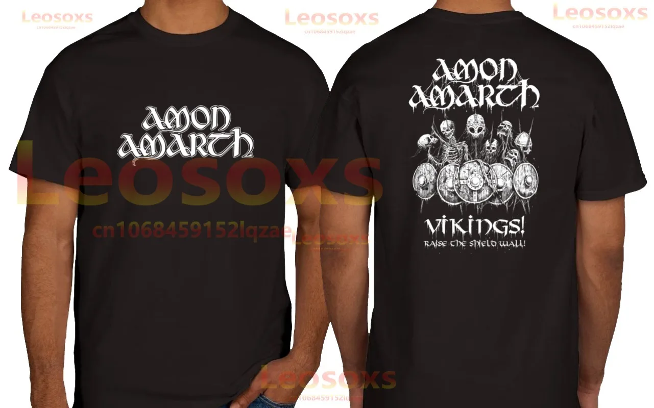 

[TEW] 2024 Summer Casual Printed Cotton Amon Viking Leosoxs T-Shirt Amarth Comfortable Casual Women's Short Sleeve S-6XL