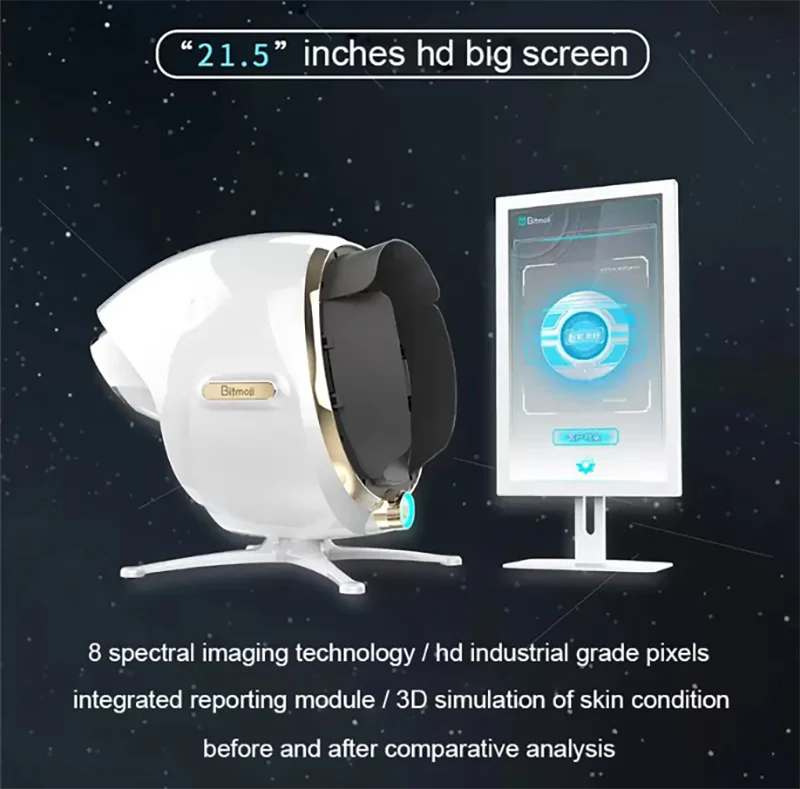 New Arrival Magic Mirror Skin Analyzer Machine Smart 3D Scanner Camera Device Facial Test Skin Analysis Machine