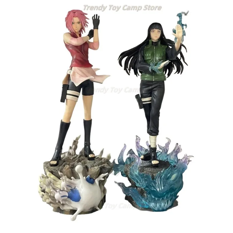 

【В наличии】Ninja Shipden Фигурка Битва Хьюга Хината Фигурка Красивая Девушка Модель Игрушки ПВХ Коллекционная Декоративная Кукла Статуя