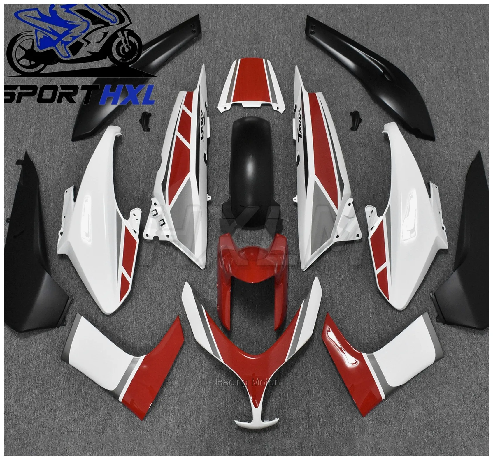 Customized Bodywork Fairing Set - Utility ABS Plastic Fairing kit For Yamaha TMAX500 Motorcycle Bodywork fairing Full fairing ki