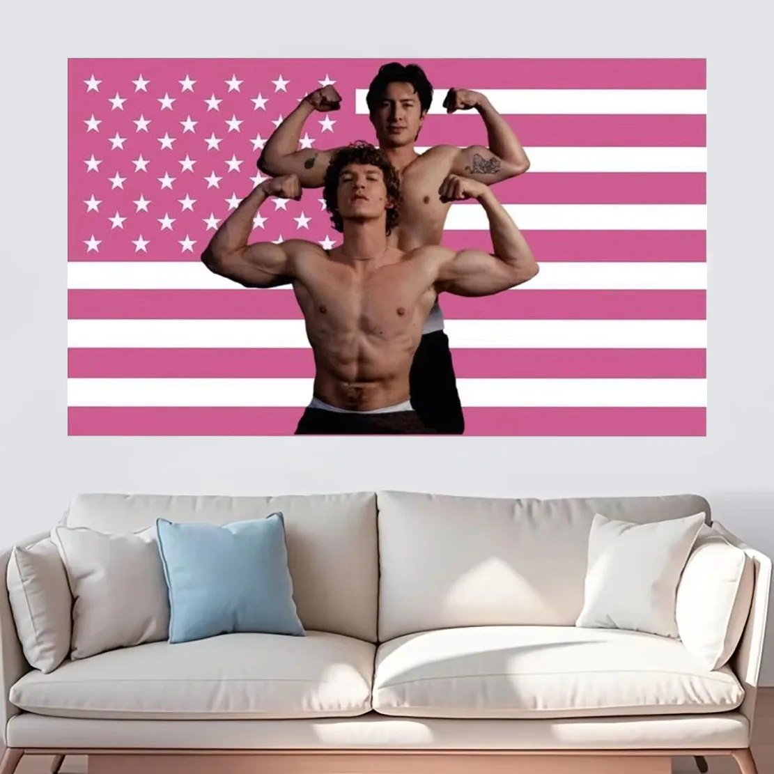 Vintage Heated Rivalry Tapestry Retro Game Day Flag Sports Style Wall Decor Classic Competition Banner for Bedroom Dorm