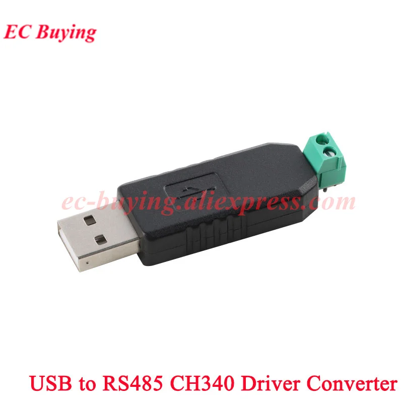 1-10Pcs USB to RS485 RS-485 Converter Adapter Serial Port Support Win7 XP Vista Linux Mac OS WinCE5.0 CH340/FT232/PL2303 Driver