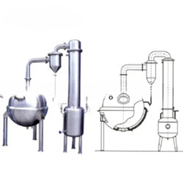 High Performance Vacuum Spherical Evaporator Dual-effect Ball Style Concentrator