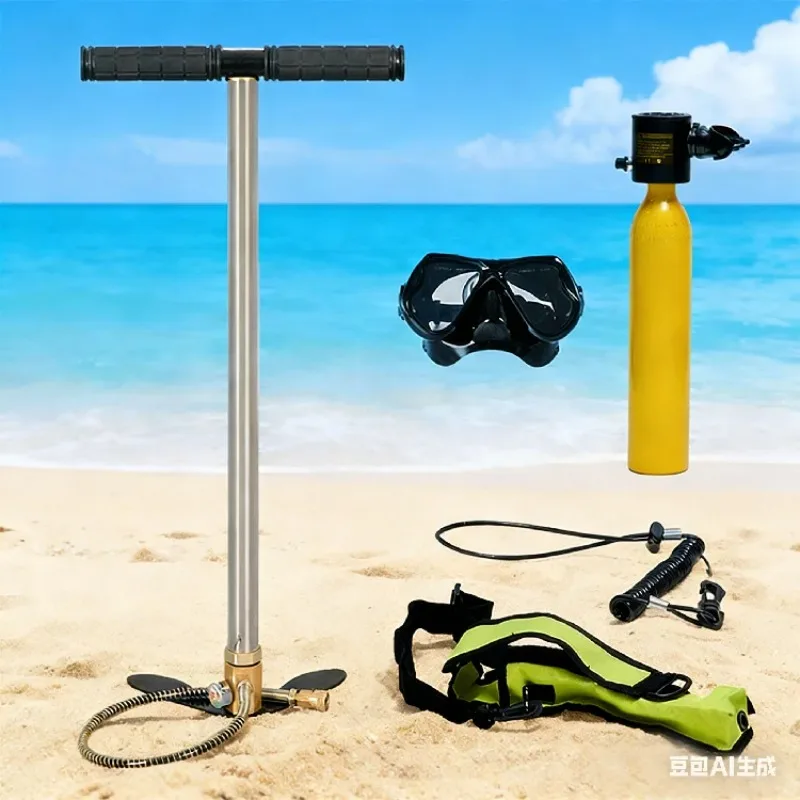2026 New Style  High Pressure Compressed Air Diving Tank Equipment 1L for Underwater Swimming & Diving for 5 to 10 Minutes
