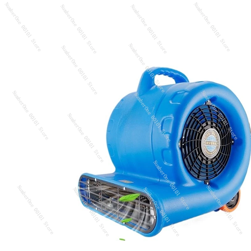 High-power floor dryer, commercial floor dryer, powerful dehumidification hair dryer in household bathroom