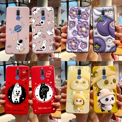 Para Huawei Mate 10 Lite Funda conejo Panda patrón lindo silicona Funda trasera para Huawei G10 Nova 2i Maimang 6 RNE-L21 Shell