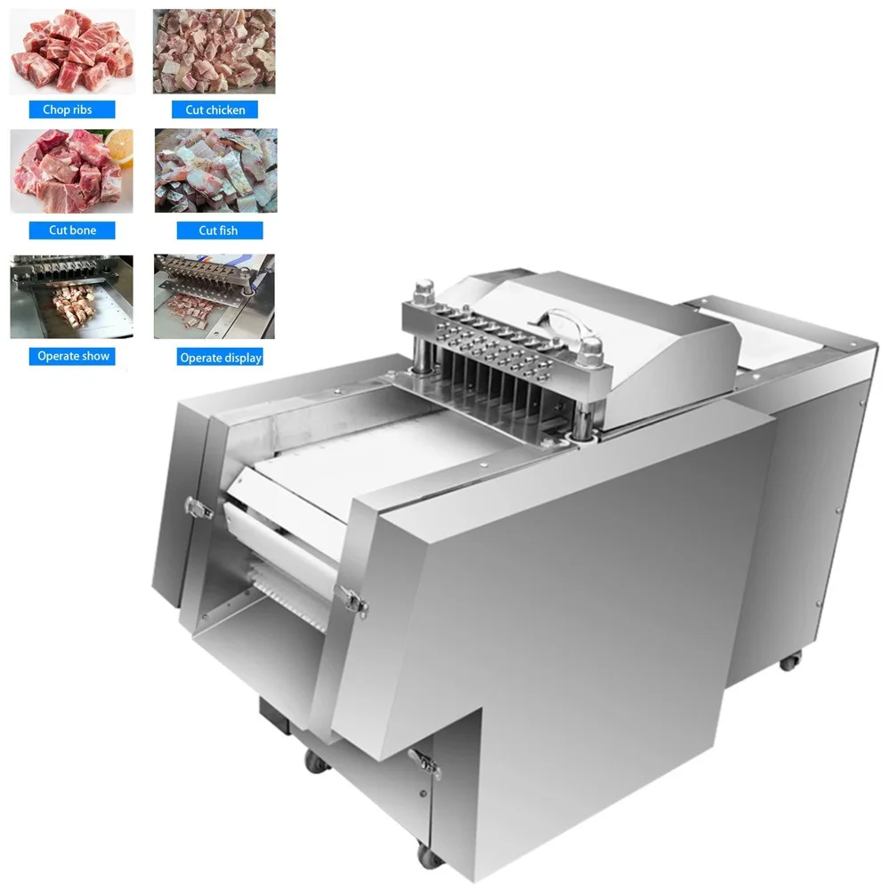 Stainless steel animal bone crusher meat bone cutting machine commerical pork bone cutting machine