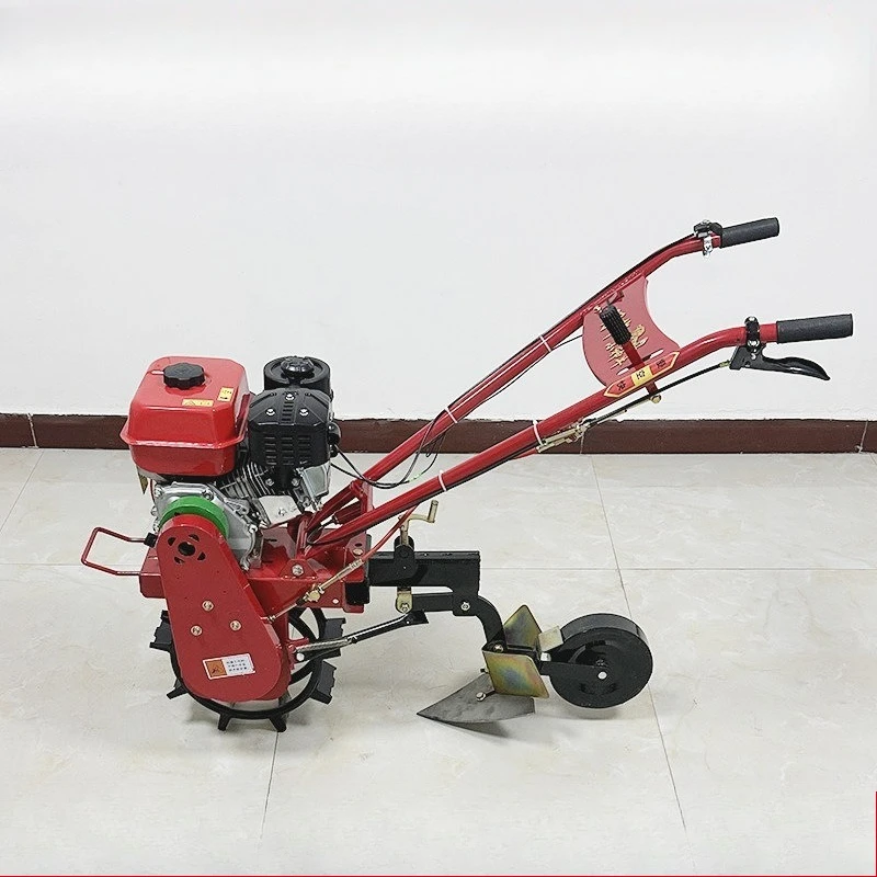 

Chain rail ploughing machine Multifunctional soil turning, weeding and trenching machine New small trenching machine