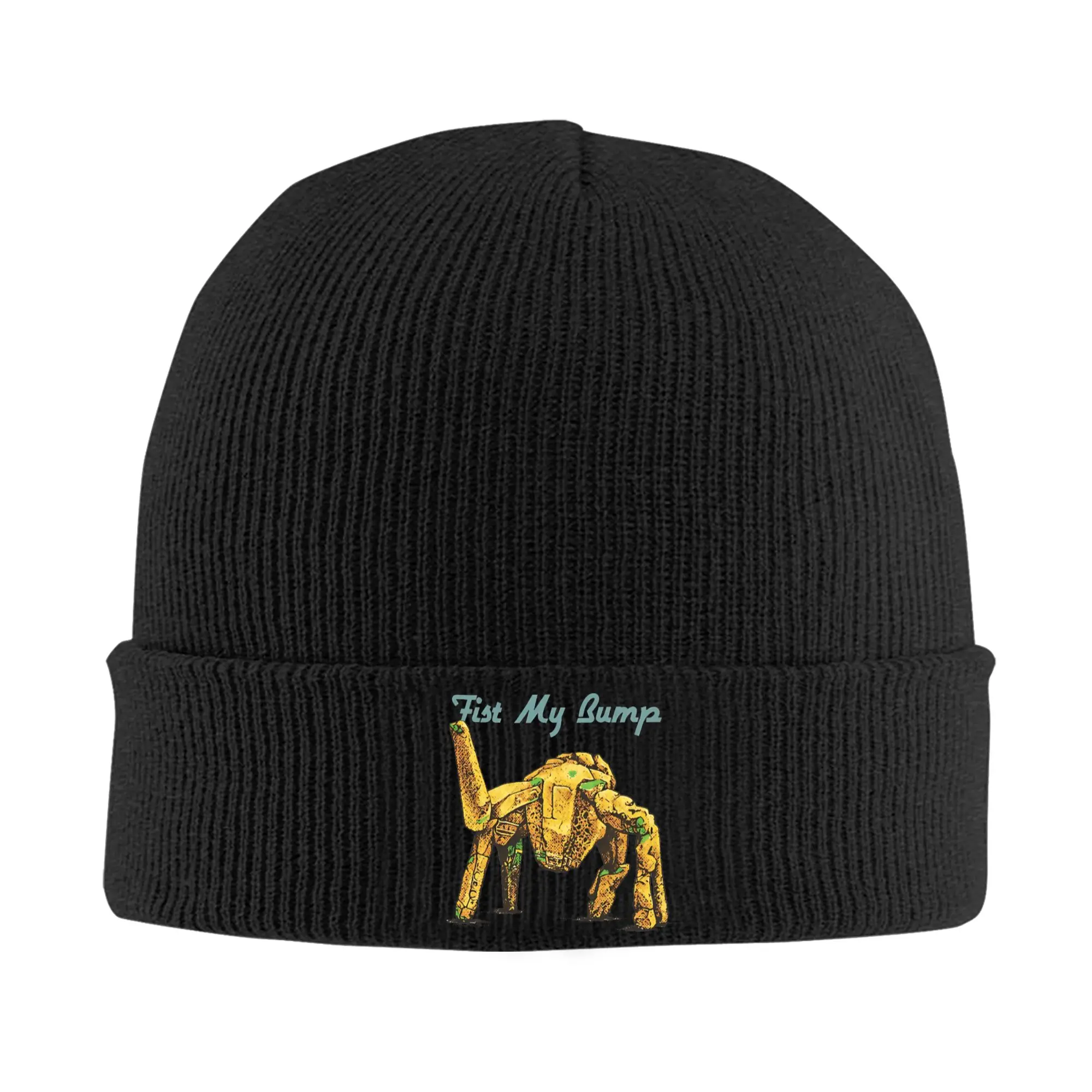 Funny Fist My Bump Rocky Alien Project Hail Mary Movie Beanie Hats  Bonnet Hats Men Outdoor Knitting Hat Winter Elastic Caps