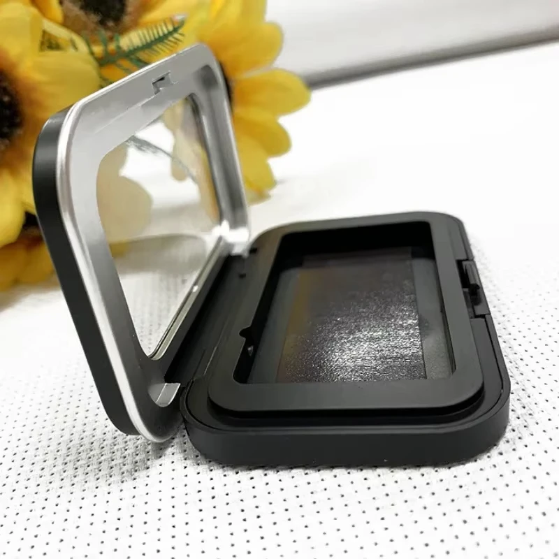 1 PCS Black Magnetic Needle Suction Box Frosted Needle Suction Box Storage Embroidery Needle and Thread Box Tool Accessories