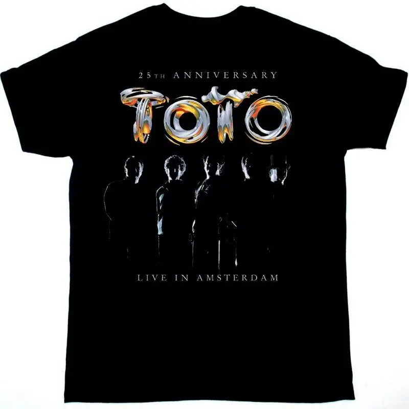 

Toto Band Live in Amsterdam Band Short Sleeve Gift For Fan T-shirt S4587