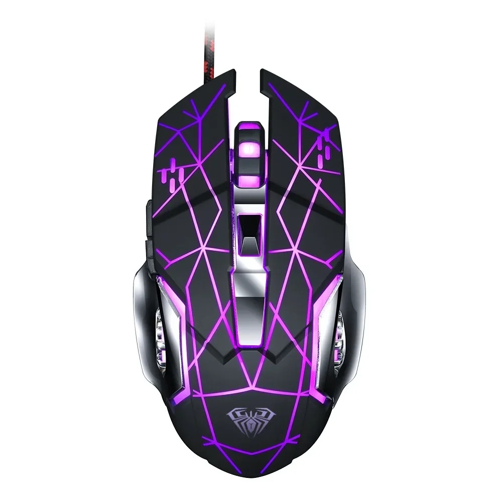 Wired Gaming Mouse S20 Glowing Desktop Laptop Computer Esports Macro Programming for Chicken Cflol And Other Games