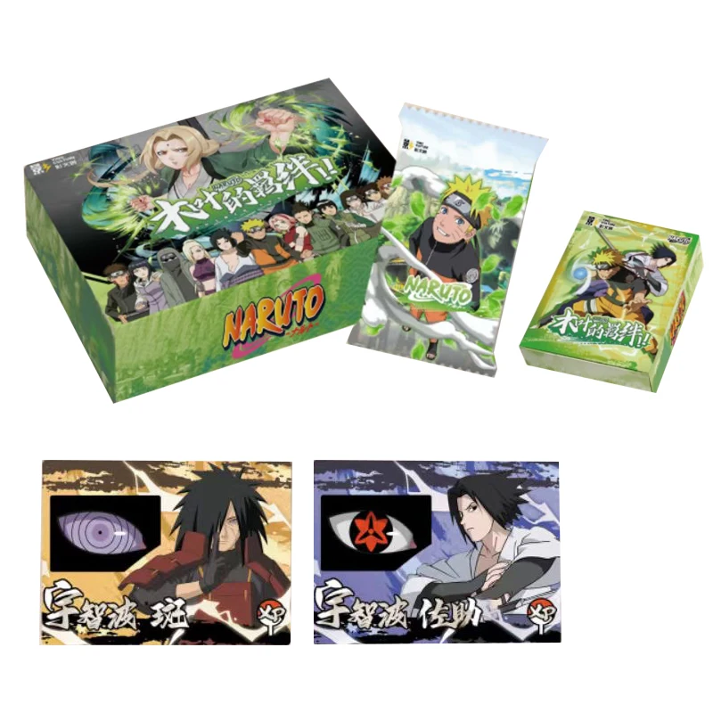 

Wholesales Naruto Collection Cards Booster Box YING CULTURE The Bonds of Konoha Rare Anime Trading Cards