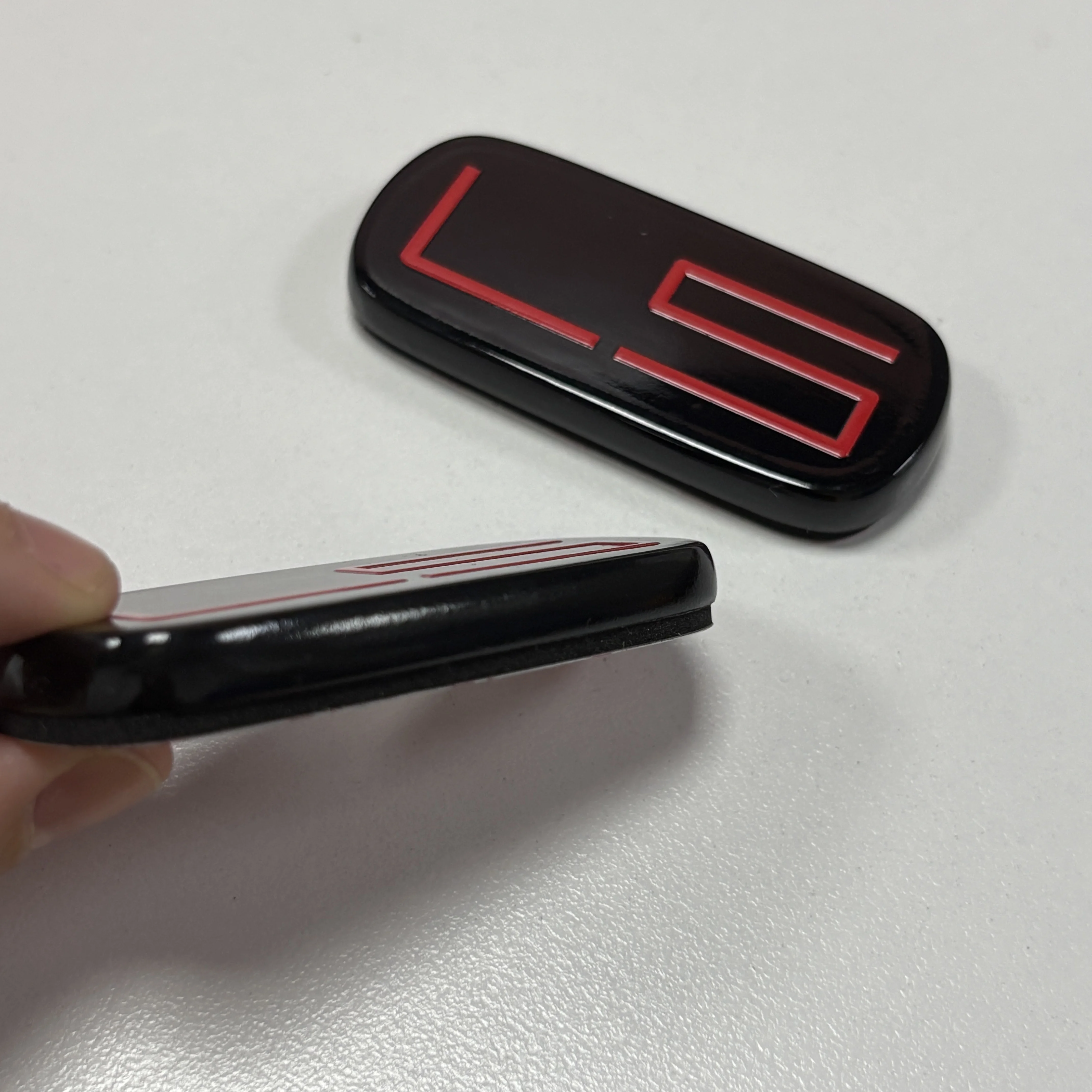 

Red Black Side Body LS Emblems 3D Badges Replacement 15036135 Sticker Badges