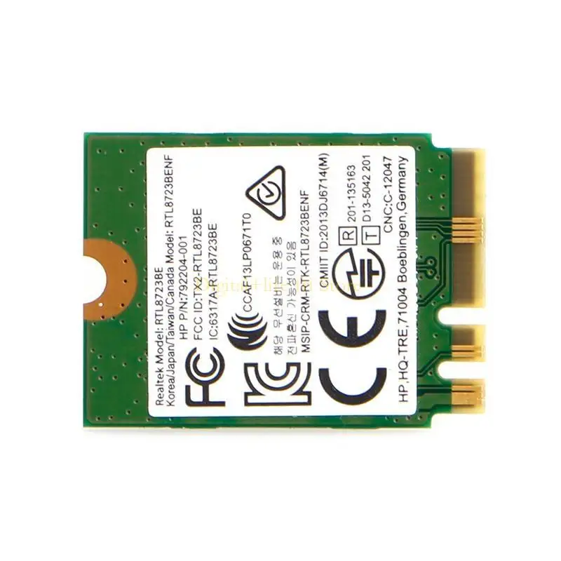 

E06D 867Mbps RTL8723BE Wifi Card Single Band Wireless WiFi Card 802.11a / g / n BT-Compatible Wifi Card for DELL