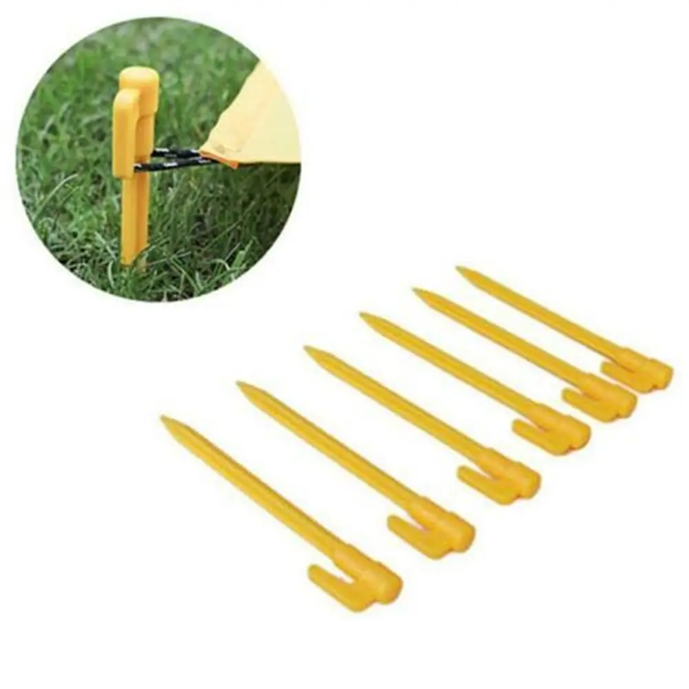 

Durable 10 Pcs Tent Mat Camping Heavy Duty Pegs Pins Stake Nails Nails Fixing Tents Stakes