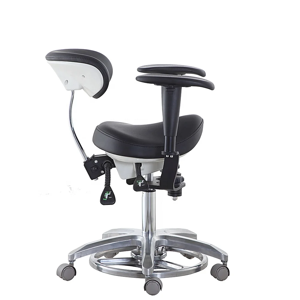 Height Adjustable Armrest Mercury Elite Dental Stool Other Dental Equipment