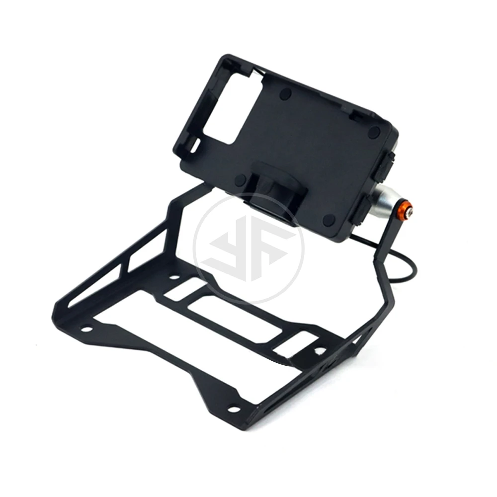 Soporte de navegación GPS para teléfono de motocicleta, accesorio con cable de carga inalámbrica, Clip de teléfono para KTM 1290 SUPER ADV S/R 2021